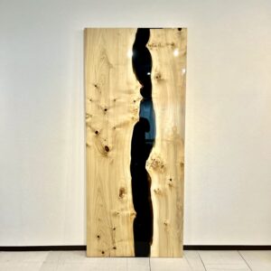 レジンダイニングテーブル  (ブラック)-③  幅220cm